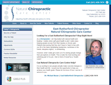 Tablet Screenshot of naturalchiro.com